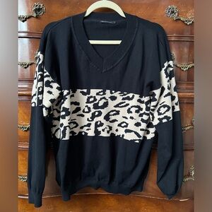 Pretty Garden V Neck Sweater